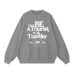 washed crewneck gray heavyweight streetwear outfit