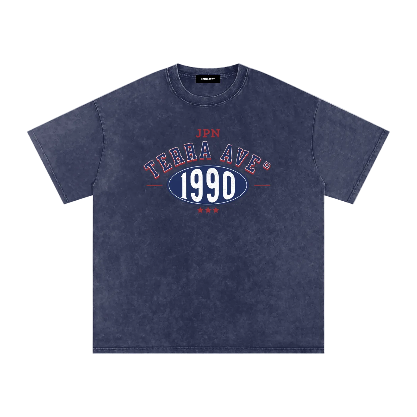 1990 jpn club washed t-shirt Japan streetwear vintage tee front