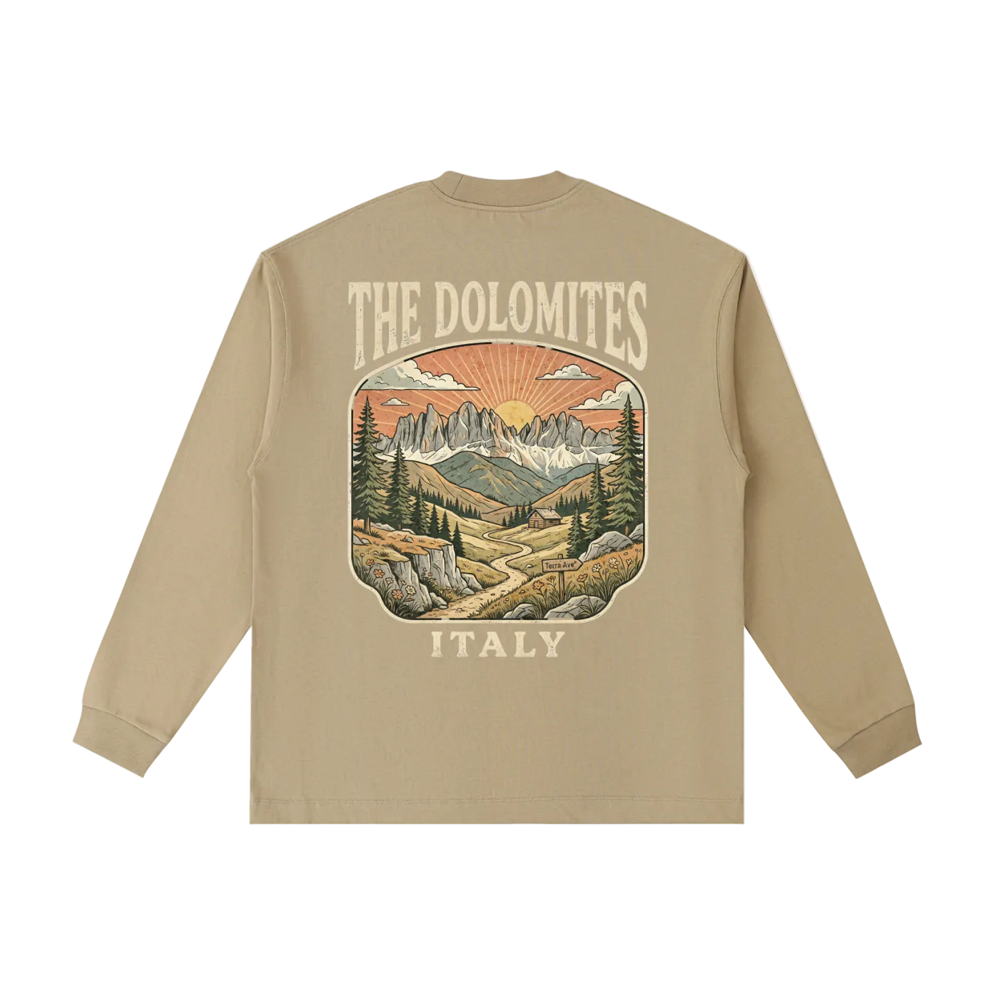 italy dolomites long sleeve mountain travel design