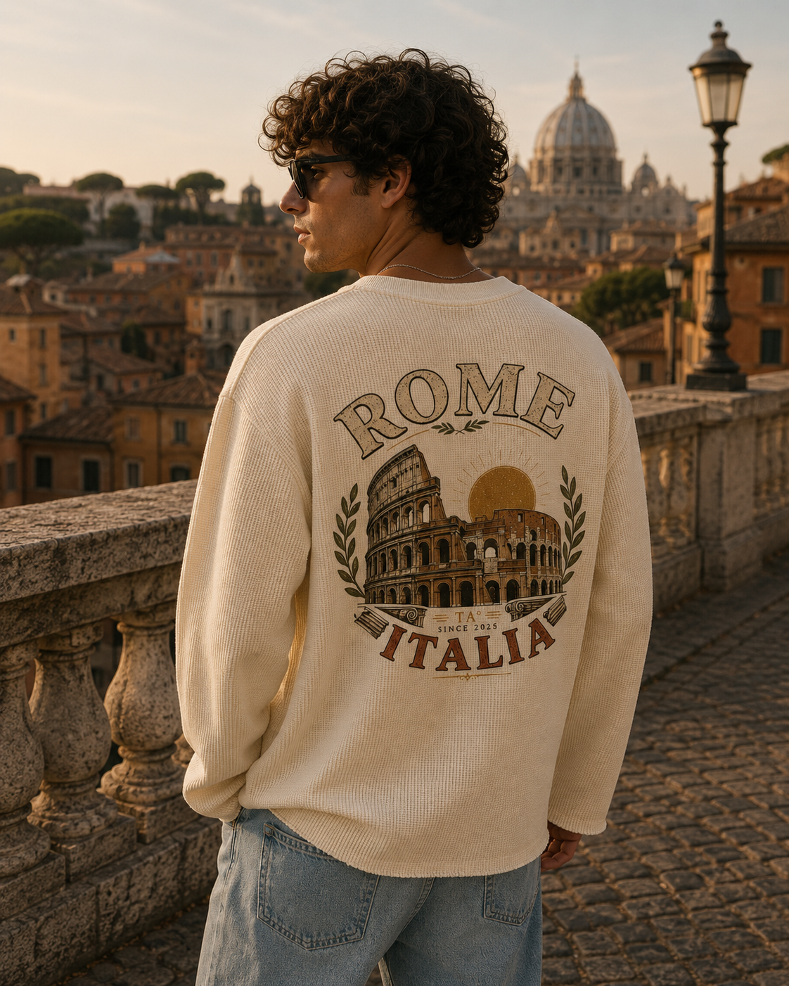Rome Long Sleeve - Waffle