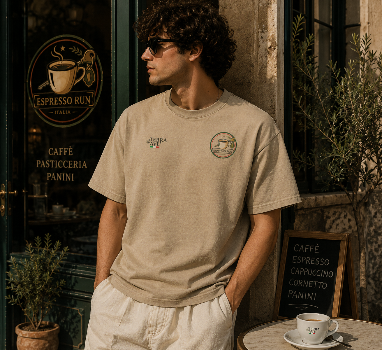 Espresso Run Tee