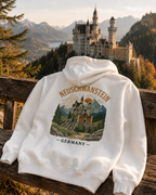 neuschwanstein castle germany hoodie
