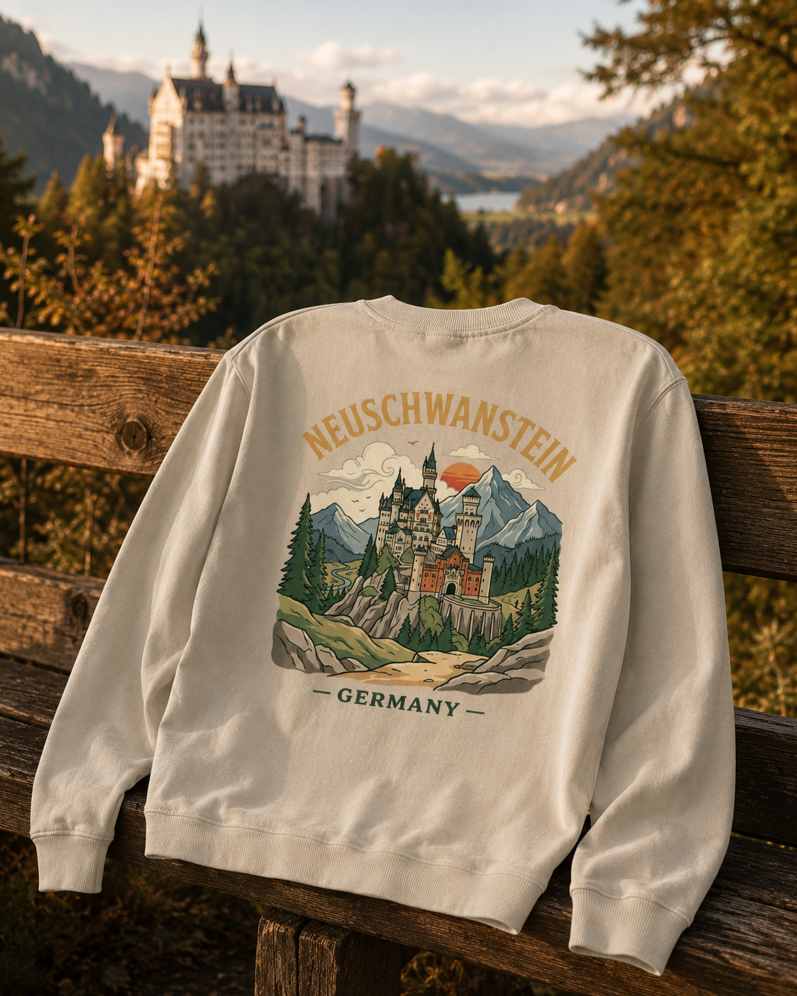 neuschwanstein castle germany shirt