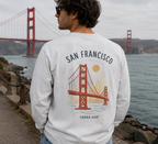 golden gate bridge shirt design