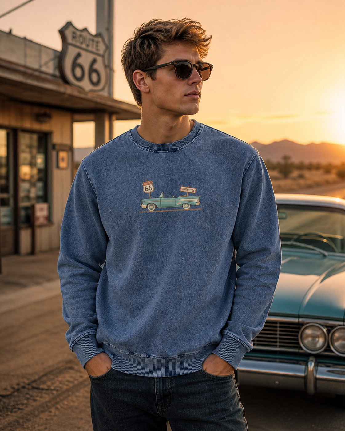 route 66 shirt vintage route 66 design