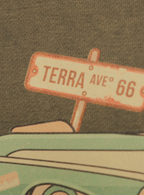 Route 66 Hoodie - Vintage