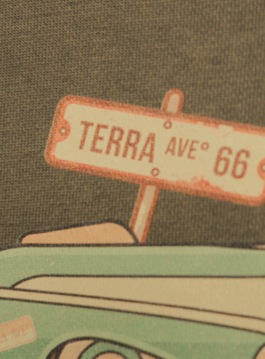 Route 66 Hoodie - Vintage