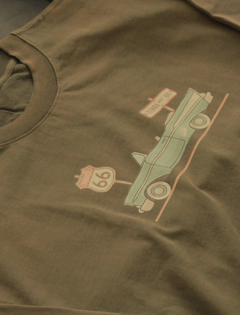 Route 66 Tee - Vintage