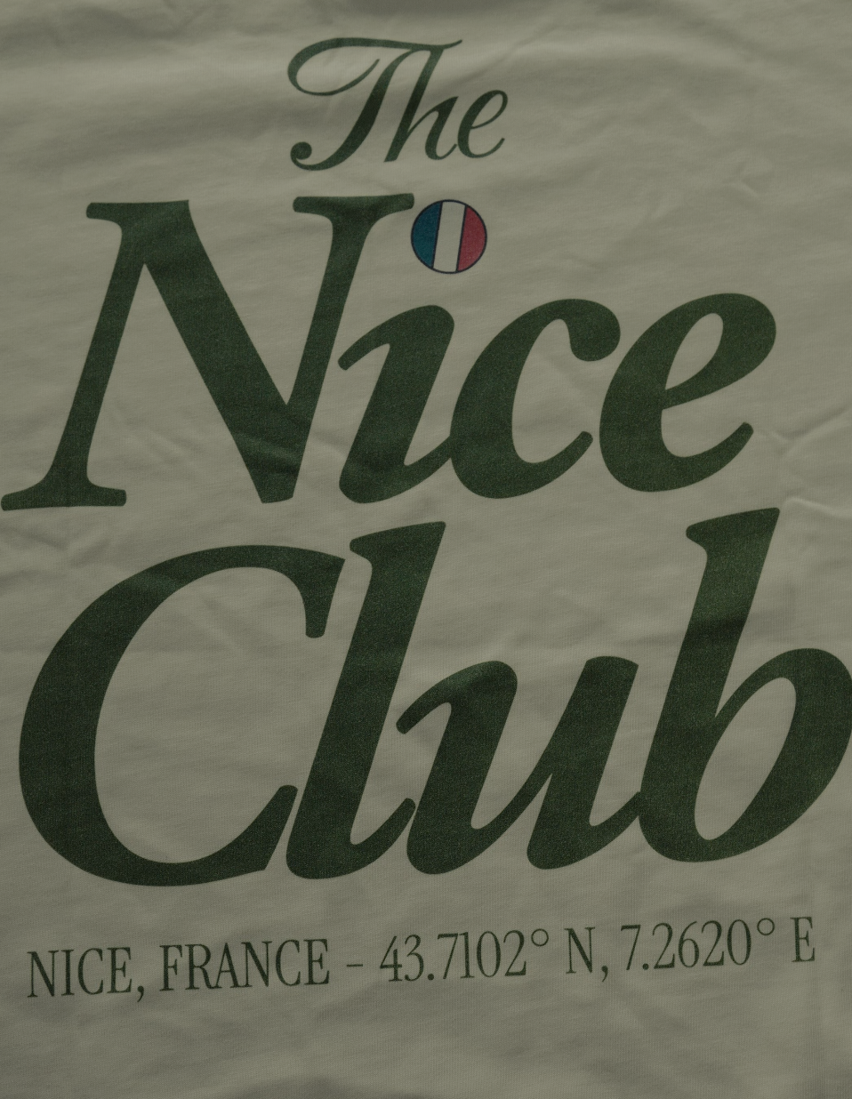 The "Nice Club" Tee - Knitted Kneck