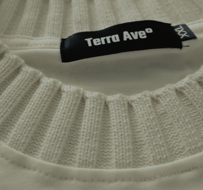 The "Nice Club" Tee - Knitted Kneck