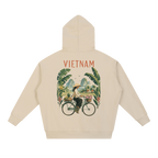 Terra Ave° hoodie inspired by rural Vietnam scenery