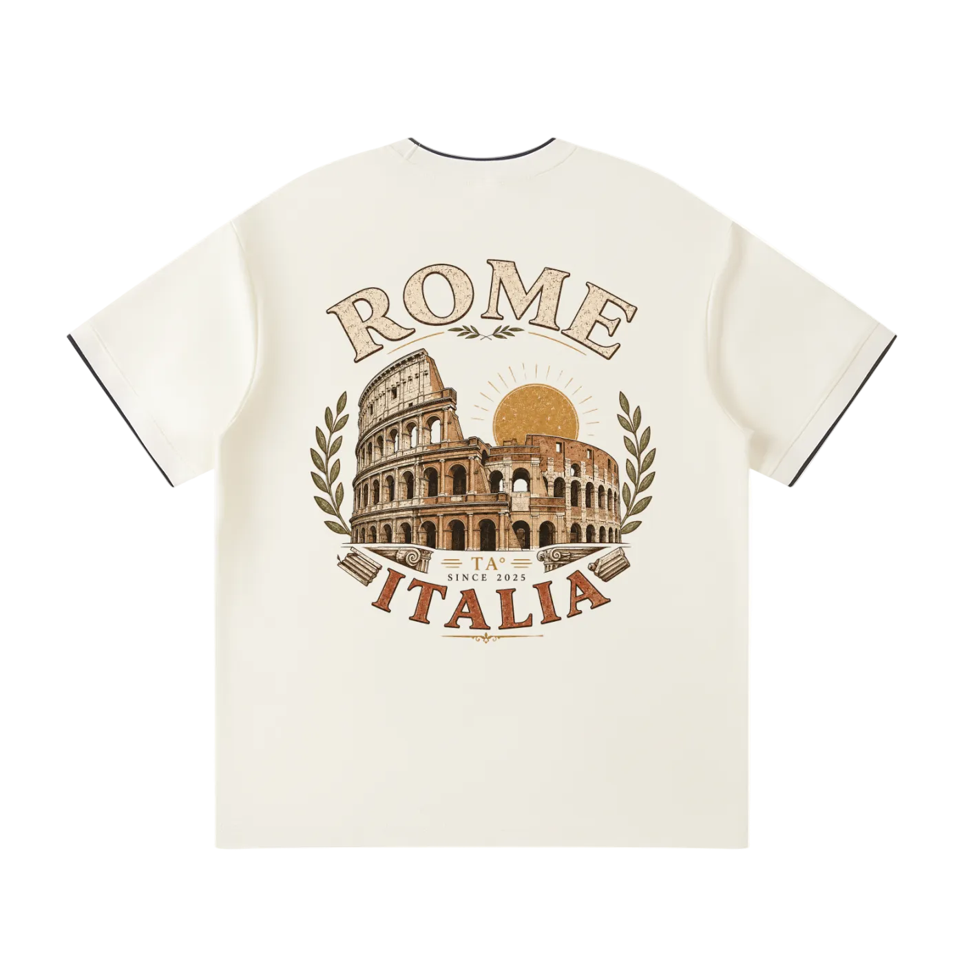 italy colosseum shirt rome streetwear design