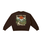 ha giang vietnam graphic crewneck vintage style