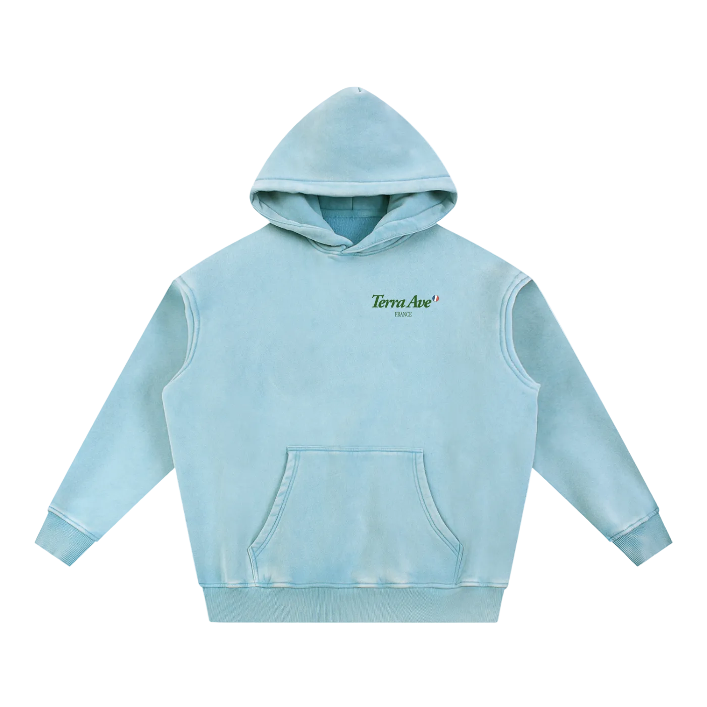 Nice washed hoodie French Riviera vintage streetwear front