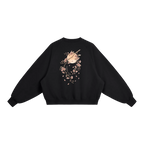 Sakura Blossom crewneck with Japanese travelwear aesthetic