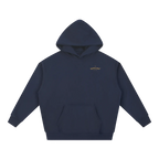navy blue neuschwanstein castle graphic hoodie europe travel apparel