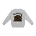 germany sweatshirt bratwurst stand illustration vintage