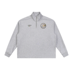 espresso run quarter zip italia café streetwear