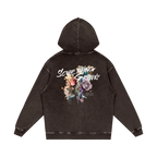 wherever we go vintage hoodie minimalist streetwear back