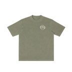 Yellowstone vintage t-shirt faded green minimalist tee