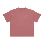 earth vintage tee red minimalist streetwear front