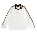 Nice collared pullover French Riviera quarter zip minimalist front