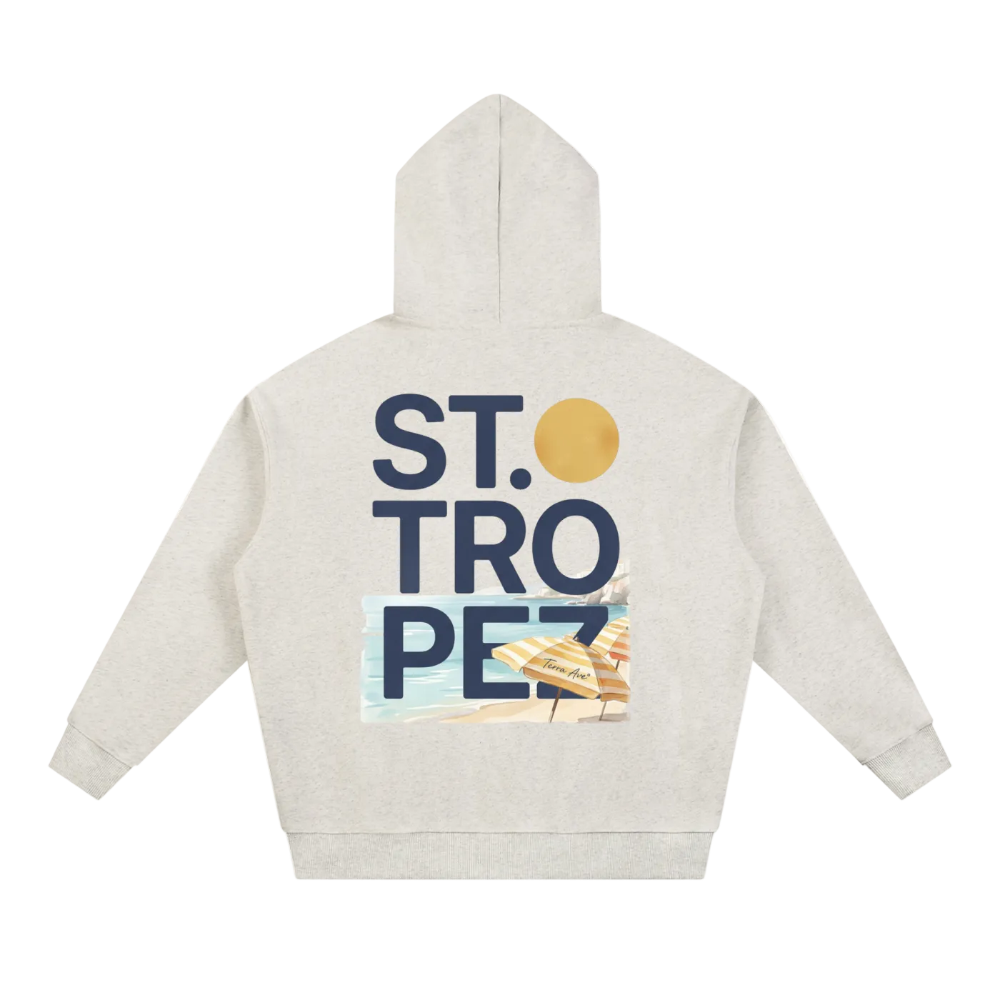 st tropez hoodie minimalist france travel apparel