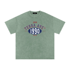 vintage japan tee green washed streetwear outfit