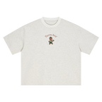 Deutschland bear heavyweight t-shirt German streetwear graphic tee front white