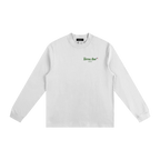 Nice club long sleeve shirt French Riviera minimalist front white