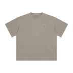earth vintage tee tan minimalist streetwear front