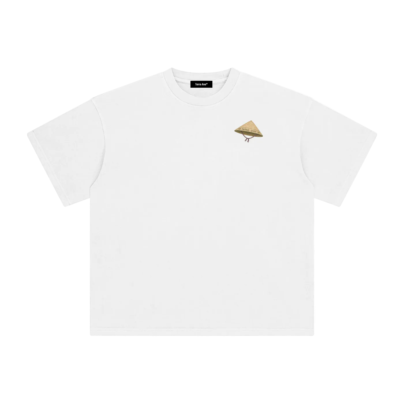 Vietnam countryside graphic tee with vintage travel artwork