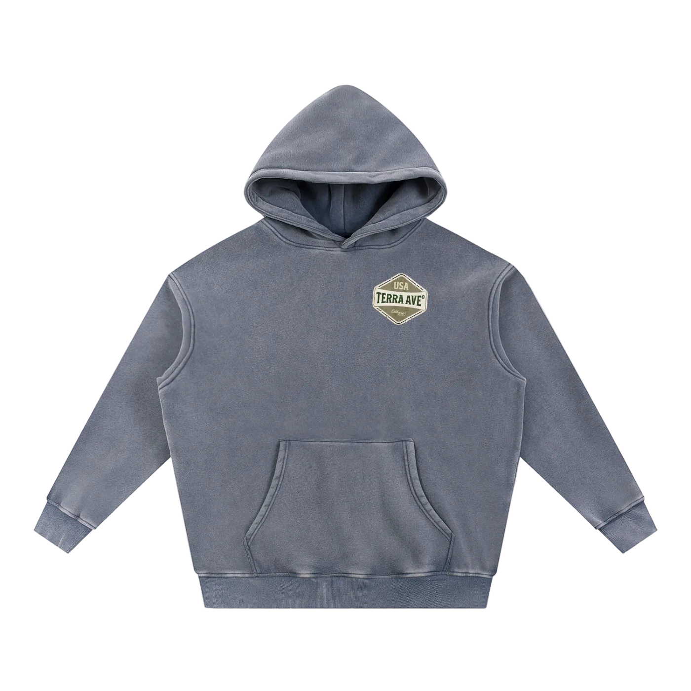 Yellowstone washed hoodie vintage national park streetwear front