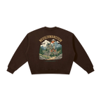 germany streetwear sweatshirt castle design vintage aesthetic