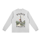 france long sleeve shirt eiffel tower vintage design