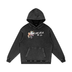 wherever we go hoodie faded black vintage streetwear front
