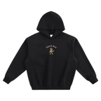 Deutschland bear hoodie German streetwear graphic hoodie front black