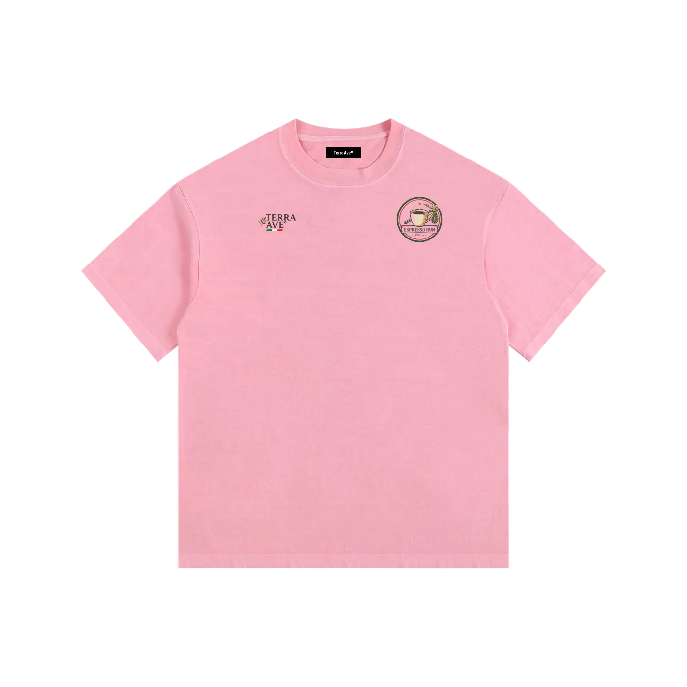 espresso run shirt italia café streetwear