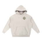 Yellowstone washed hoodie beige minimalist travel hoodie