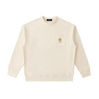 usa,crew,crewneck. san francisco crewneck sweatshirt golden gate bridge hand drawn terra ave streetwear front design