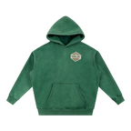 Yellowstone washed hoodie green design outdoor clothing
