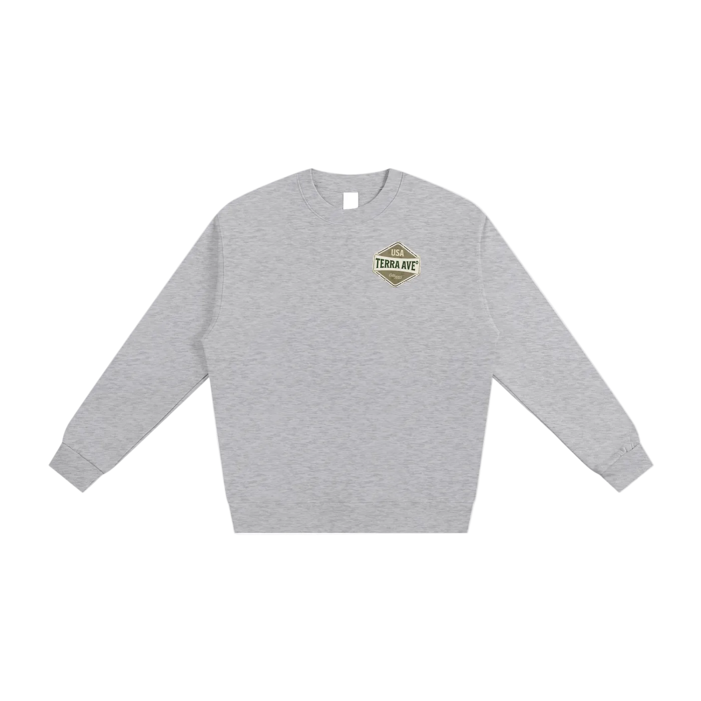 Yellowstone crewneck gray national park streetwear sweatshirt