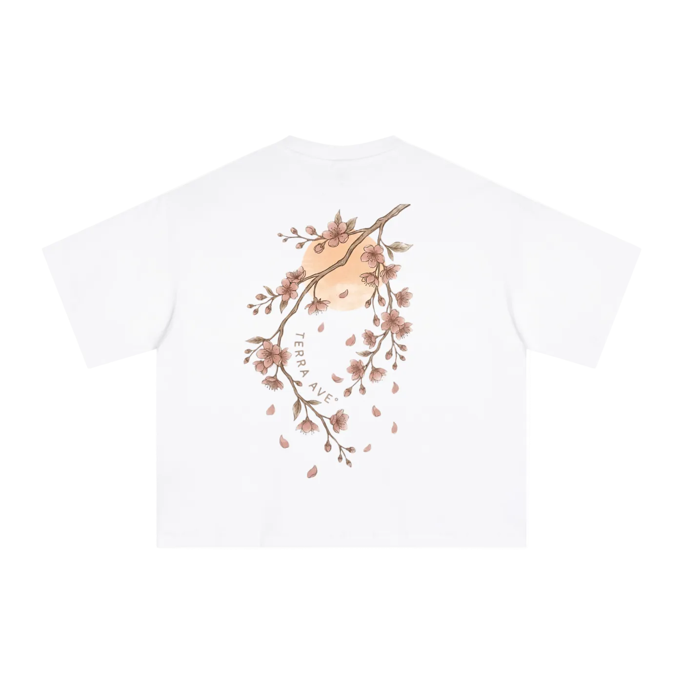 japan cherry blossom t shirt mount fuji train vintage design