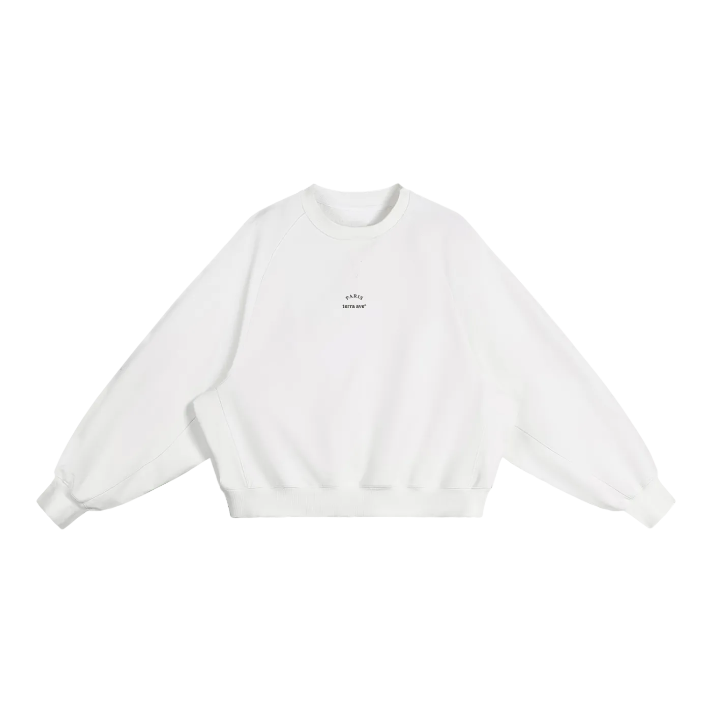 Paris crewneck for travelwear and everyday streetwear