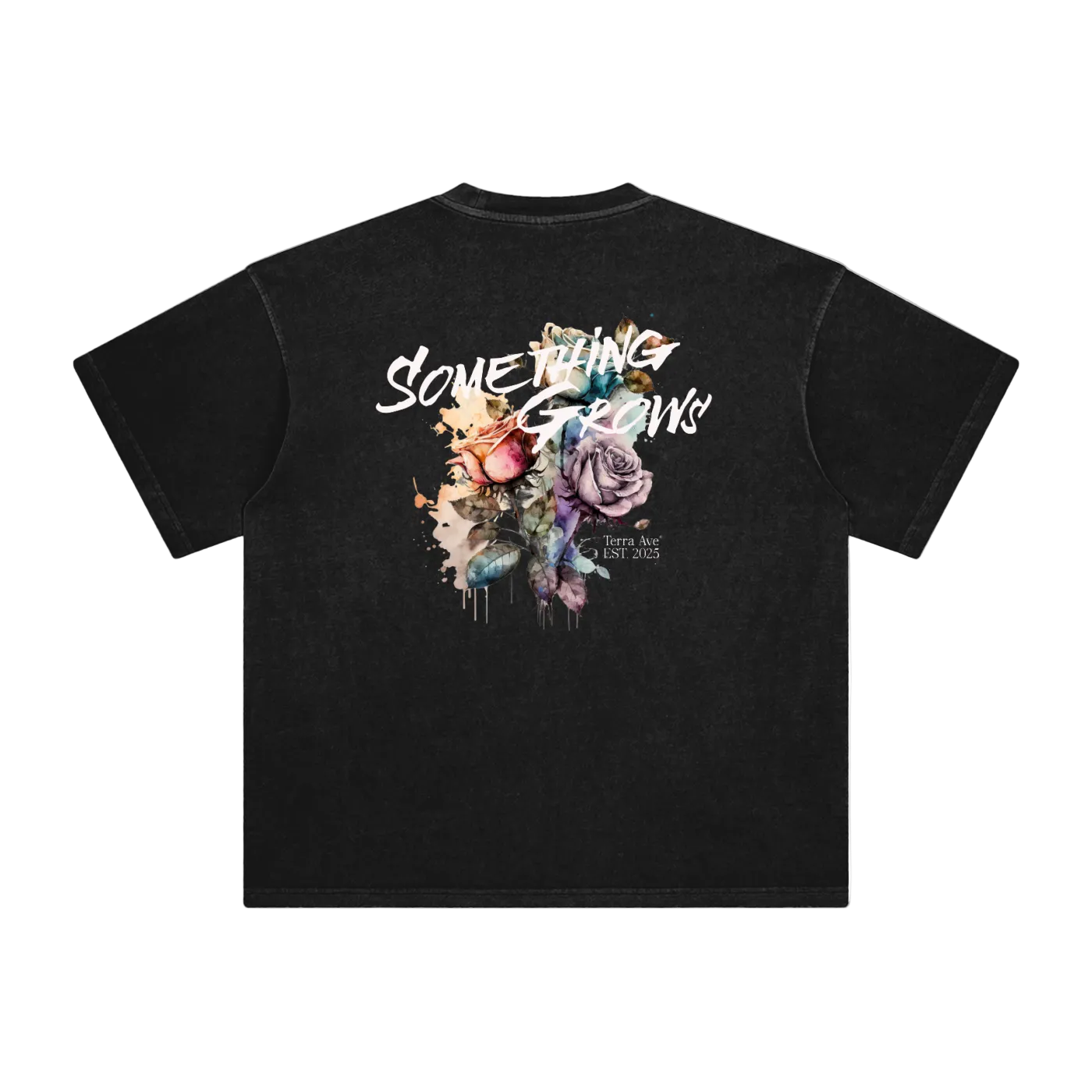 wherever we go vintage tee black streetwear outfit back