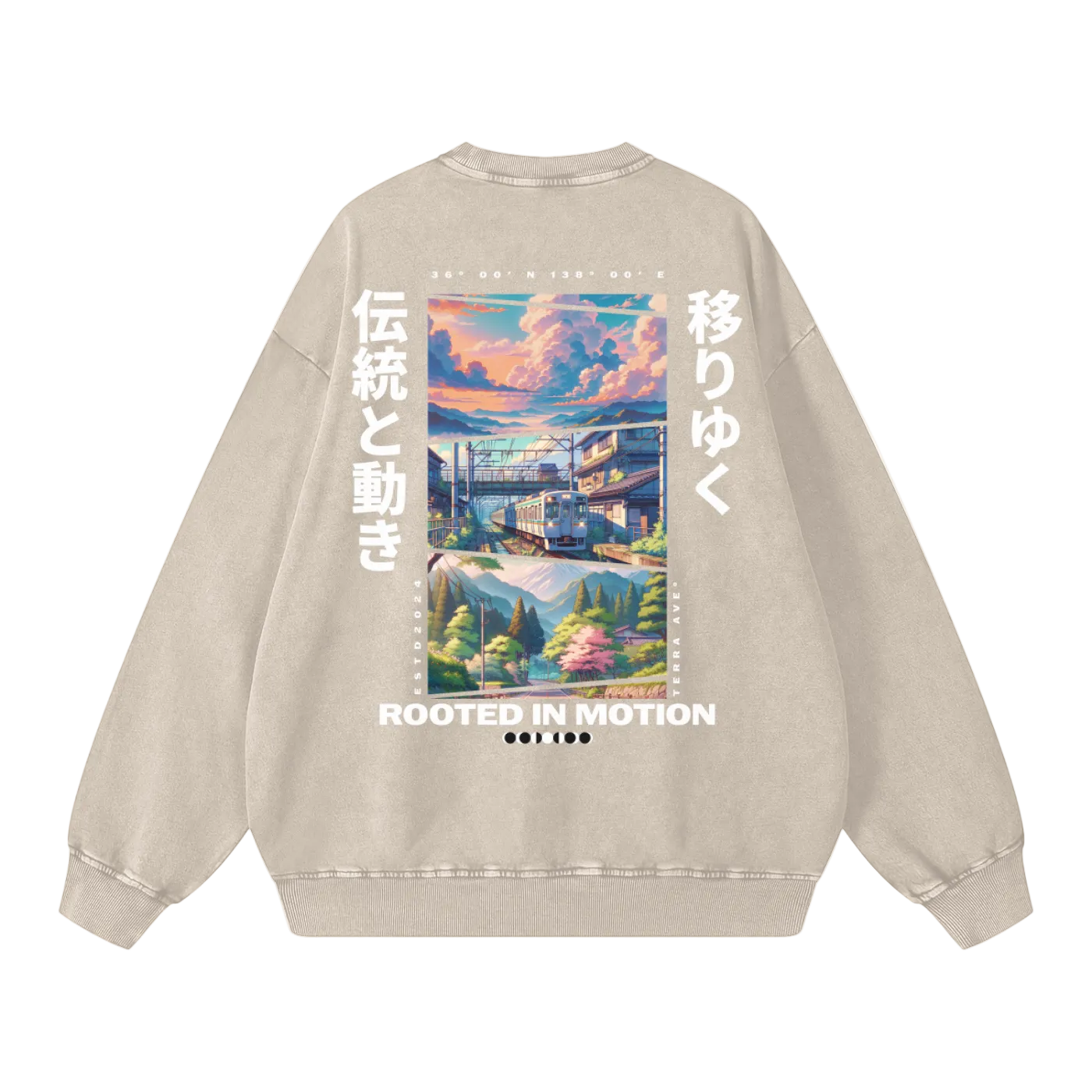 japan,crewneck