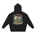 neuschwanstein castle hoodie germany streetwear graphic black
