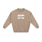 nyc coordinates crewneck new york streetwear sweatshirt front