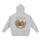 italy travel hoodie colosseum illustration