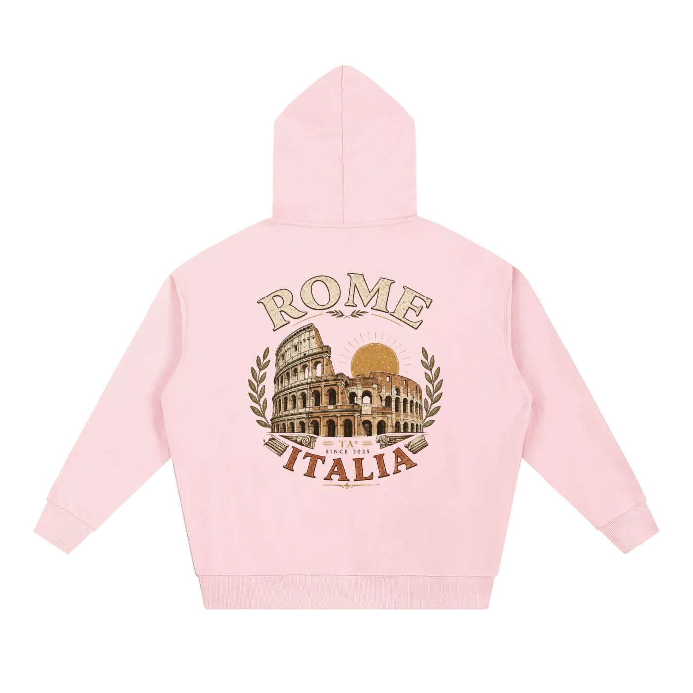 colosseum hoodie italy streetwear design